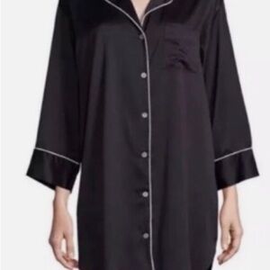 Natori Private Luxuries Black Sleepshirt